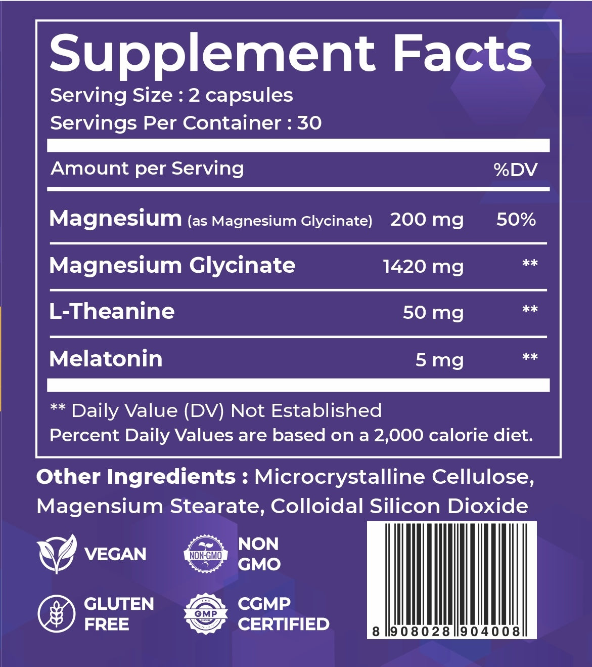 Magnesium Glycinate Complex