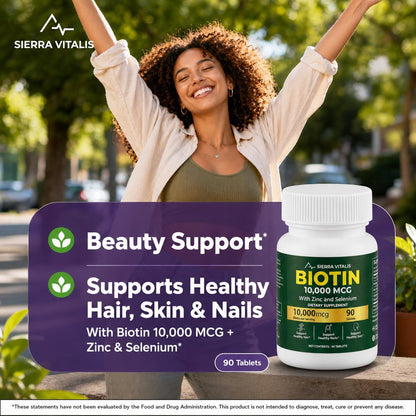 Biotin 10,000 mcg