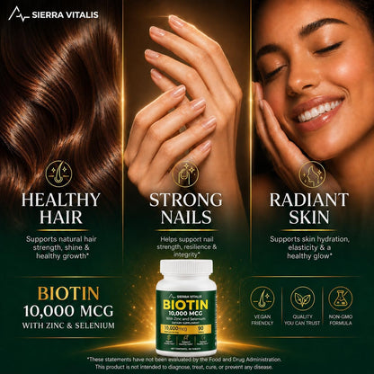 Biotin 10,000 mcg