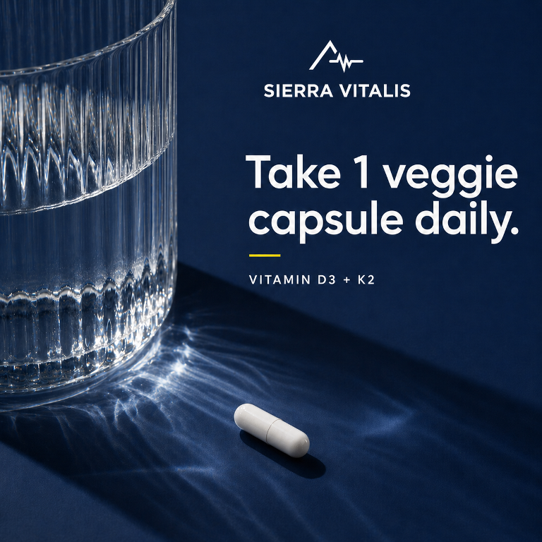 Vitamin D3 + K2