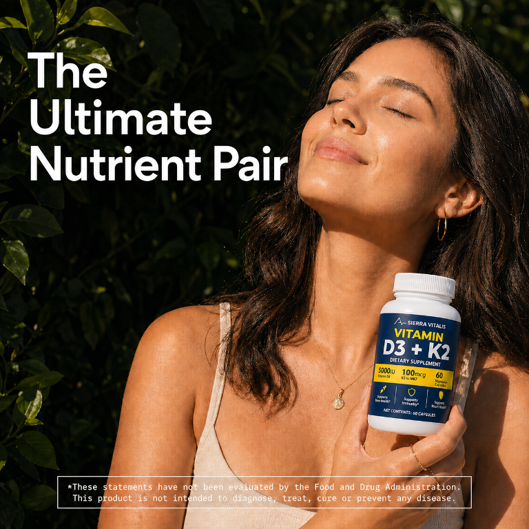 Vitamin D3 + K2